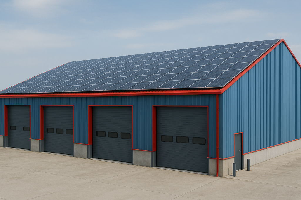 Solar Roofing and Insulation in PEB