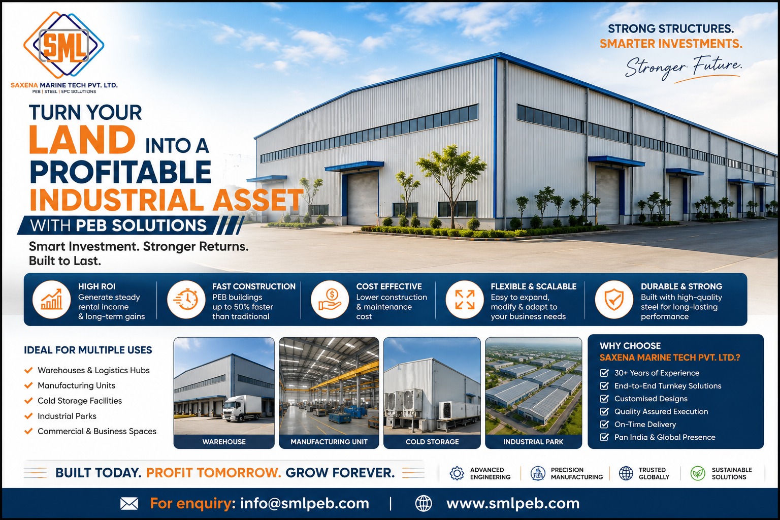 Turn Your Land into a Profitable Industrial Asset with PEB